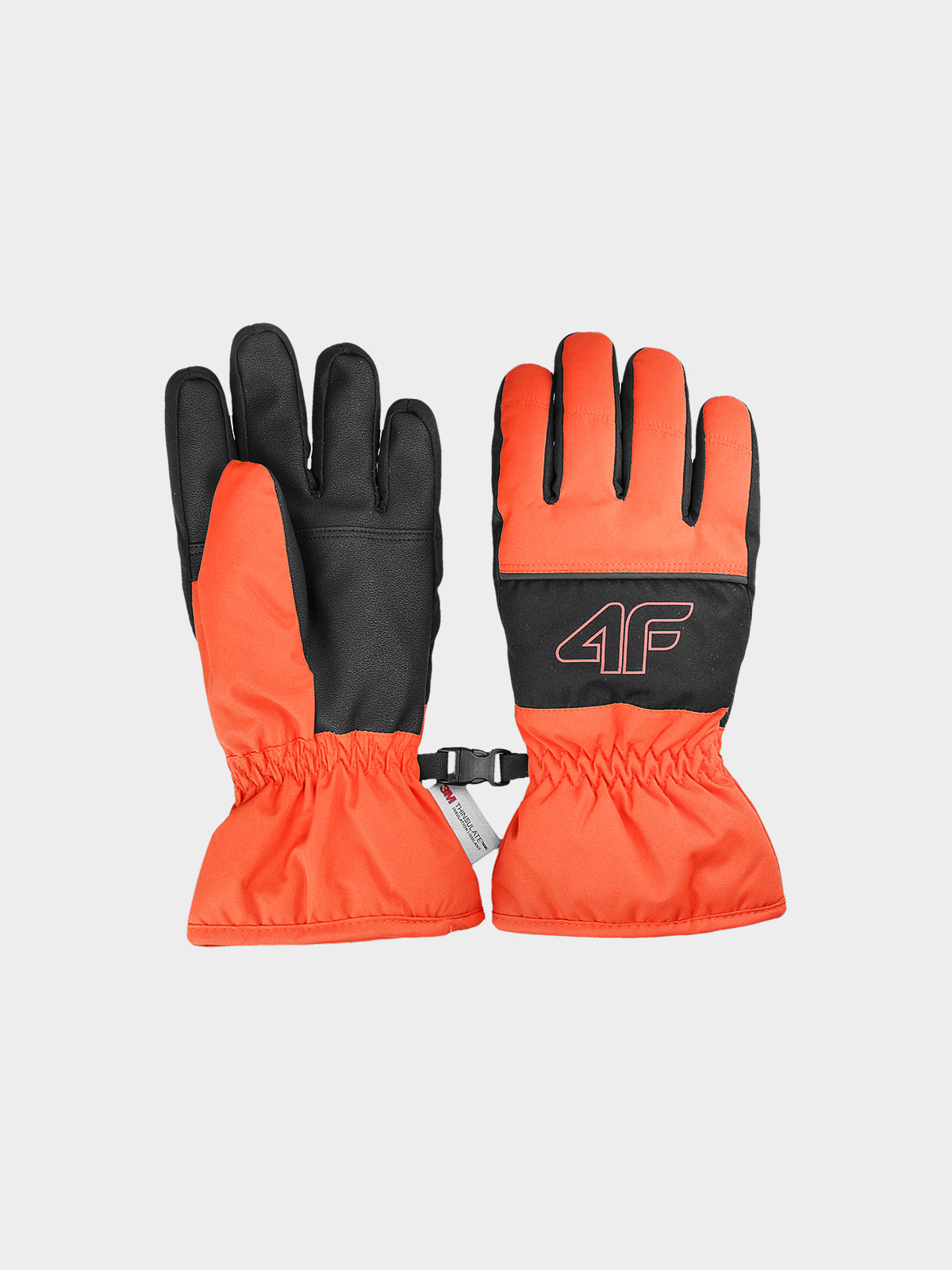 Levně Chlapecké lyžařské rukavice Thinsulate - oranžové