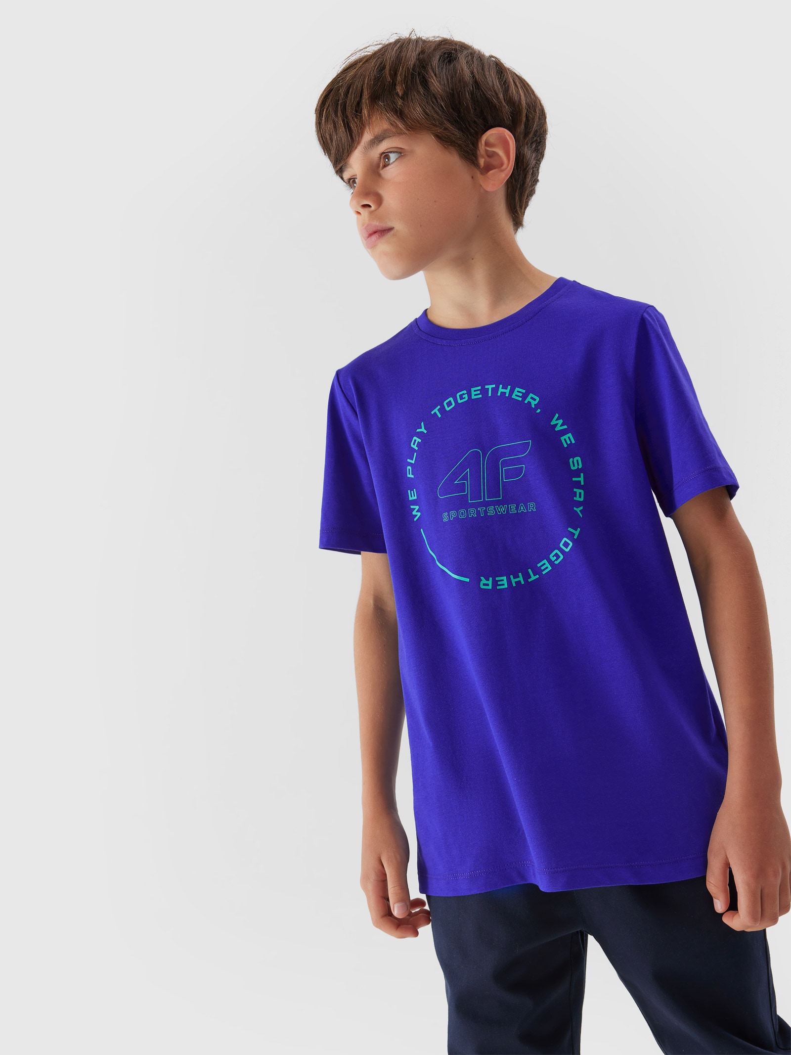 Levně Chlapecké tričko z organické bavlny
