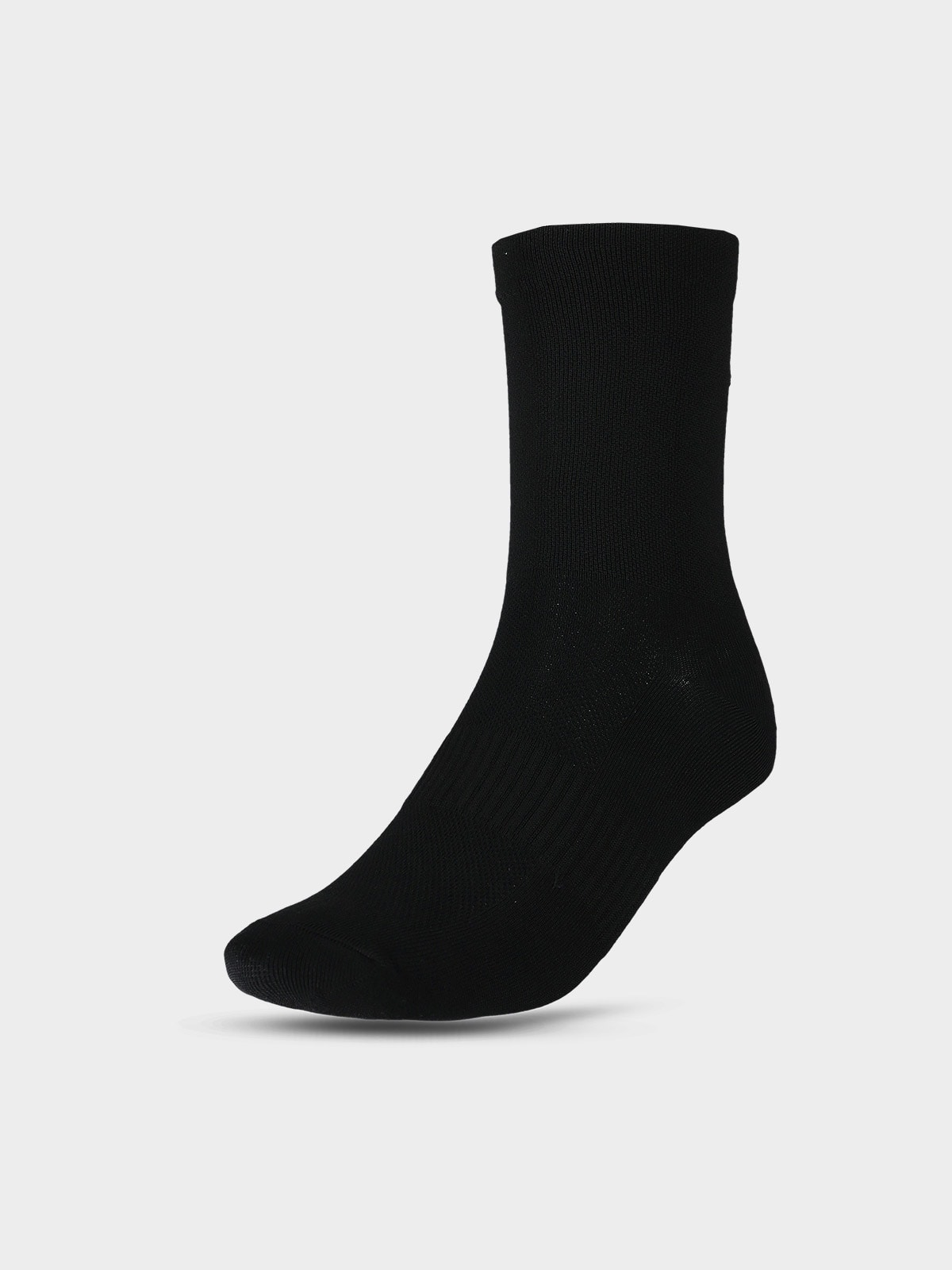 Levně Cyklistické ponožky nad kotník unisex - černé
